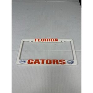 Florida Gators License Plate Cover Frame Plastic 6x12 Inches‎
